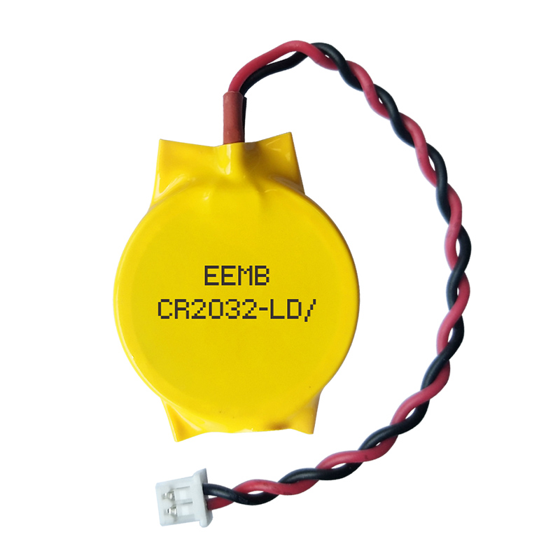 EEMB 3V CR2032-LD-Coin Battery w/ Terminations