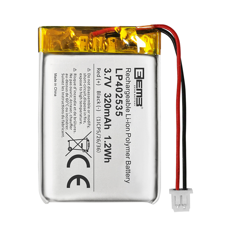 LP402535 3.7V Lithium Polymer Battery