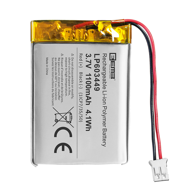 LP603449 3.7V Lithium Polymer Battery