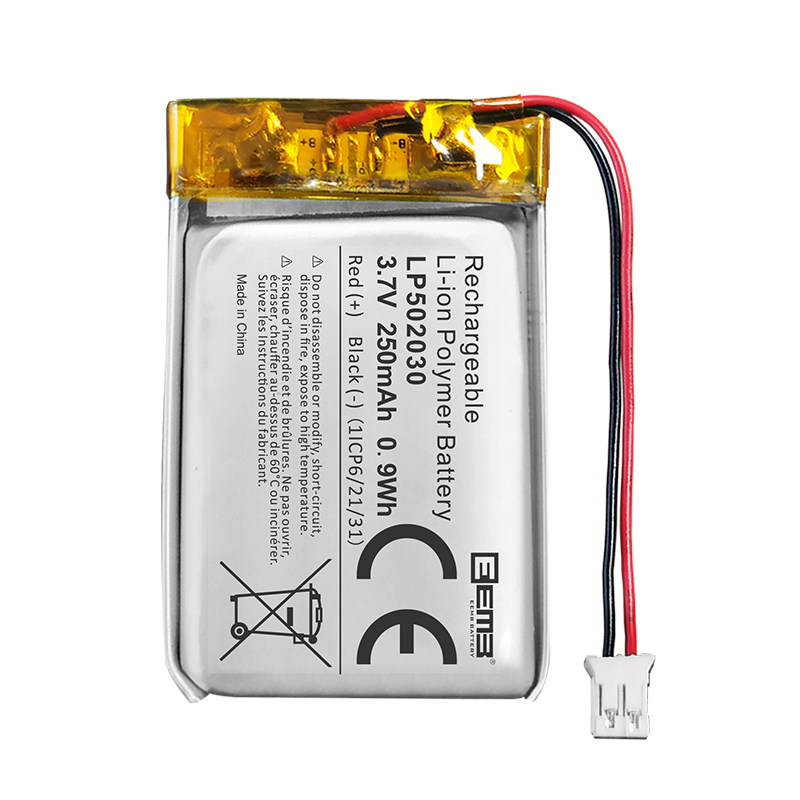 LP502030 3.7V Lithium Polymer Battery