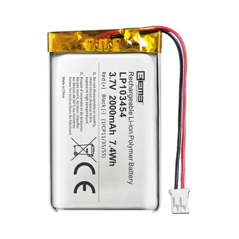LP103454 3.7V Lithium Polymer Battery